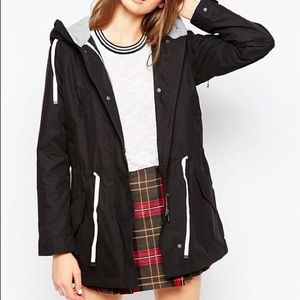 Parka London Hooded coat sz. M